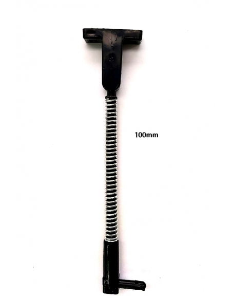 Black spring-loaded plastic compass for casement window Black spring-loaded plastic compass for casement window