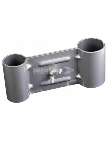 Abrazadera de acero para jockey 48Ø multiusos Brunner