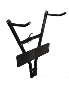 Soporte de bicicletas Klick Fast II con soporte para la matrícula