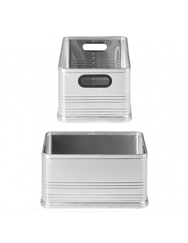 Caja multiusos para transporte de aluminio