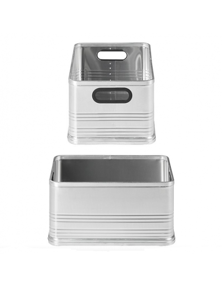 Multi-purpose aluminum transport box