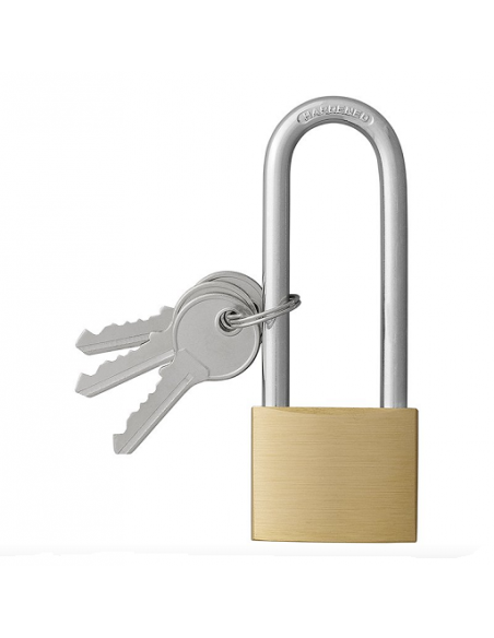 Cadenas en laiton de 40 mm avec anse de 75 mm de long