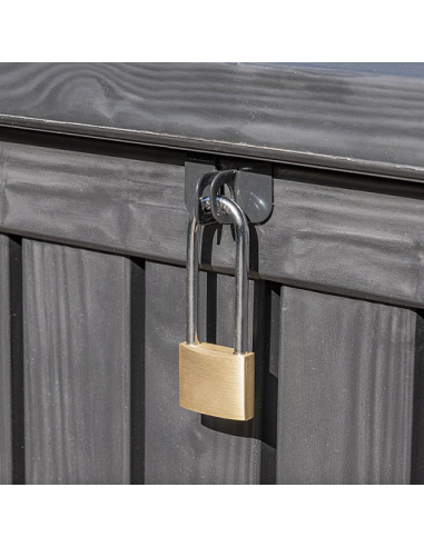 40 mm Vorhängeschloss aus Messing mit 75 mm langem Bügel