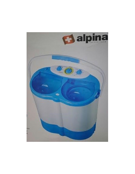 Lavatrice Centrifuga alpina 3,5 Kilos per il campeggio