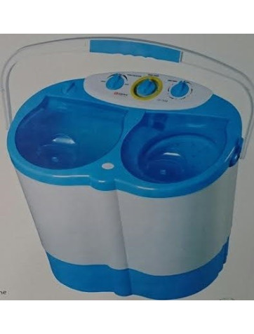 Lavadora portátil Alpina centrifugadora 3,5 Kilos para camping