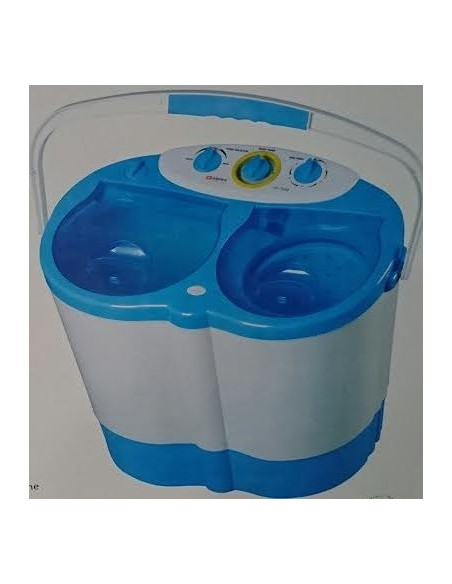 Alpina lave-linge portable centrifugeuse 3,5 Kilos pour le camping