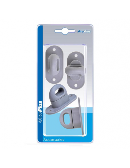 Mini anello di ritenzione ovale in plastica x4 Mini anello di ritenzione ovale in plastica x4