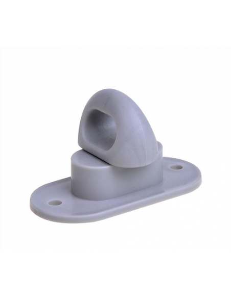 Mini oval plastic retaining ring x4