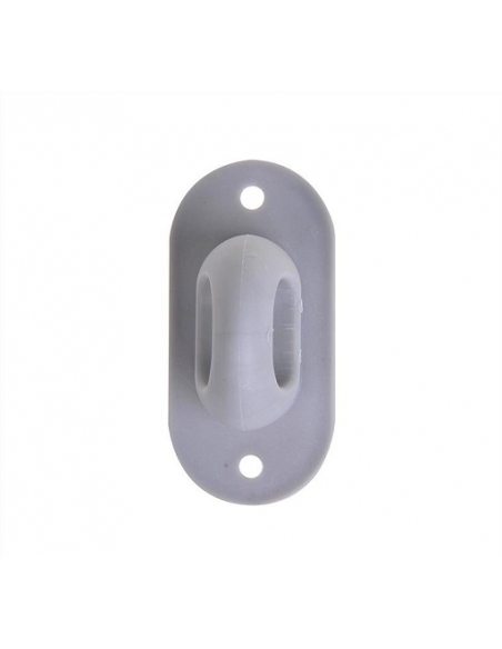 Mini anel de retenção de plástico oval x4