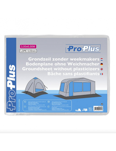 Tapis de suelo sin plastificantes 300 x 400 M de 0,03mm