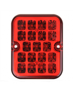 Nebelschlussleuchte 100 x 81 mm 19 LEDs