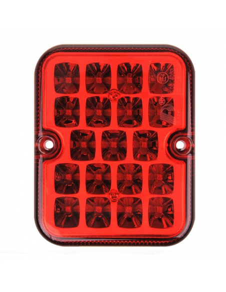 Nebelschlussleuchte 100 x 81 mm 19 LEDs