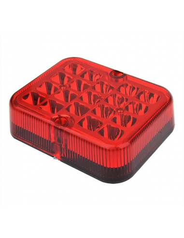 Luz antiniebla trasera 100 x 81mm 19 led