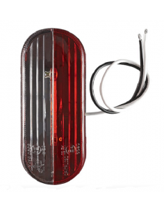 Luz de gálibo LED rojo / blanco izquierda