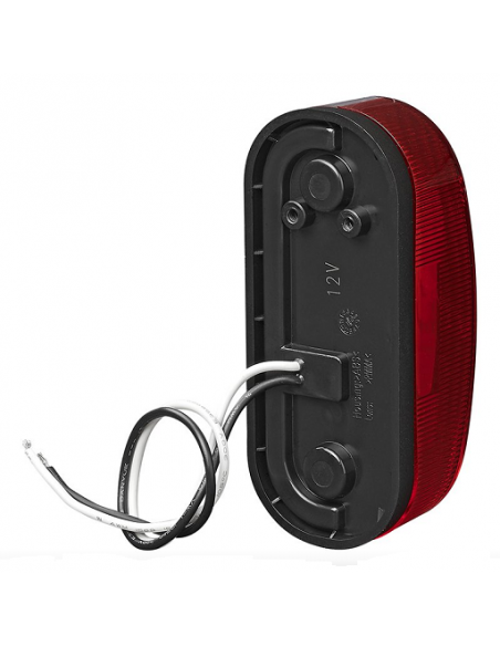 Right red/white LED clearance light