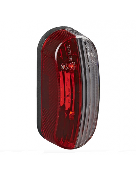Right red/white LED clearance light