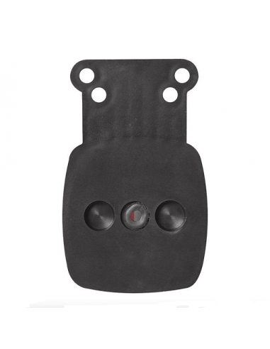 Luce d'ingombro rossa/bianca 92x42mm con catarifrangenti su supporto