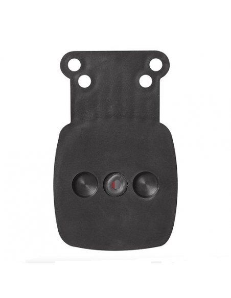 Red/white clearance light 92x42mm with reflectors on bracket Red/white clearance light 92x42mm with reflectors on bracket