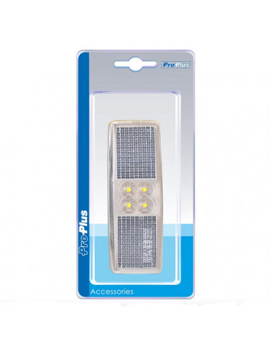 Luz blanca para posición frontal de 12/24V y LED de 110x40mm