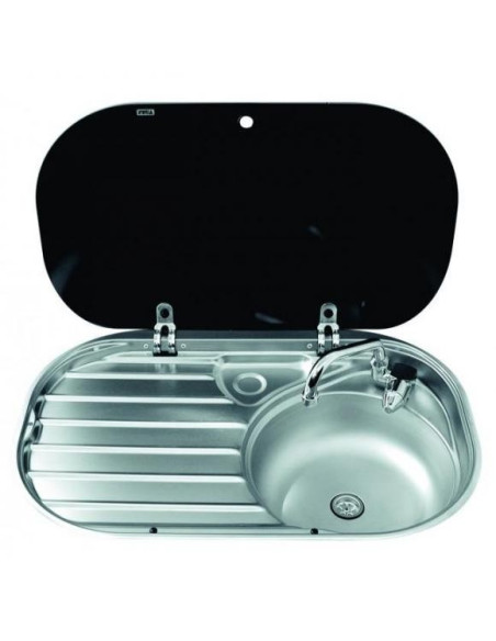 Frigorifero Dometic Inoxidable Smev con coperchio