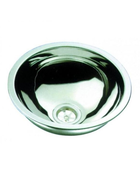 Lavabo redondo 29 cm de acero inoxidable Lavabo redondo 29 cm de acero inoxidable