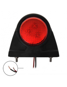 Pro Plus Front Red/White Clearance Marker Light