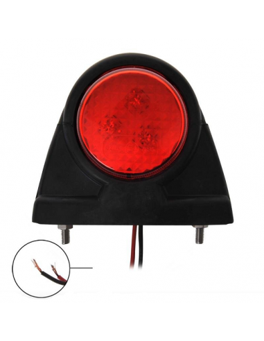 Pro Plus Front Red/White Clearance Marker Light