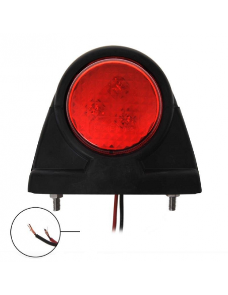 Luz marcadora de folga frontal vermelha/branca Pro Plus