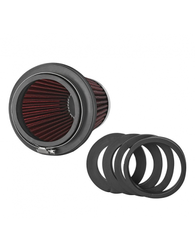 Filtro de ar esportivo vermelho universal Pro Plus