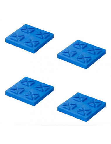 Set di livellamento con stabilizzatore angolare per roulotte e camper