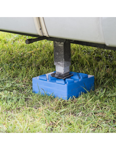 Conjunto de estabilizadores de nivelamento de ângulos para caravana e autocaravana