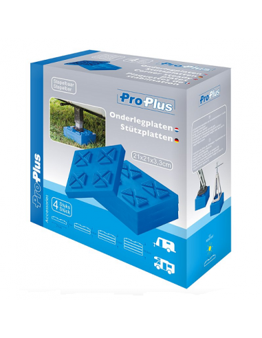 Conjunto de estabilizadores de nivelamento de ângulos para caravana e autocaravana