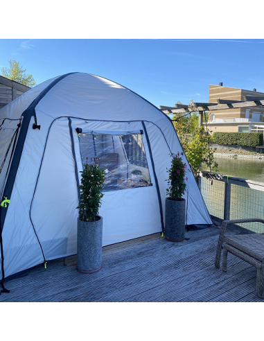 Parete laterale con finestra per tenda gonfiabile Pro Plus