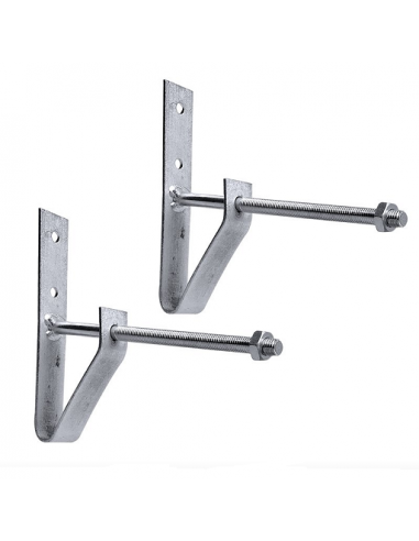 Set porta pneumatici per montaggio a parete in 2 pezzi