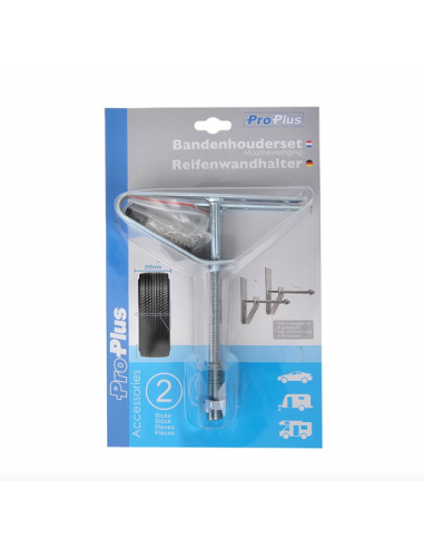 2-teiliges Reifenhalterungs-Set zur Wandmontage