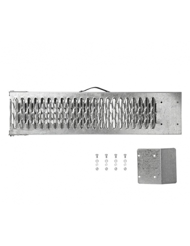 Rampa de carga acero inoxidable 180 x 22.5 cm 2 unidades