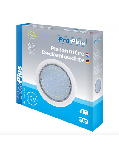 Lámpara circular de techo 42-leds 12V 840lm