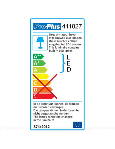 Luz led para empotrar 24-leds 12V 220lm Ø65x11mm Pro Plus