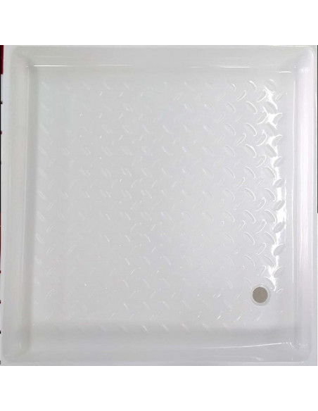 Piastra doccia 600 x 600 mm Bianco