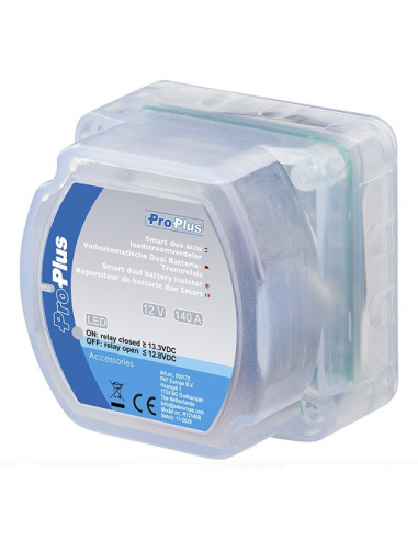 Relais chargeur de batterie intelligent 12V / 140A Pro Plus