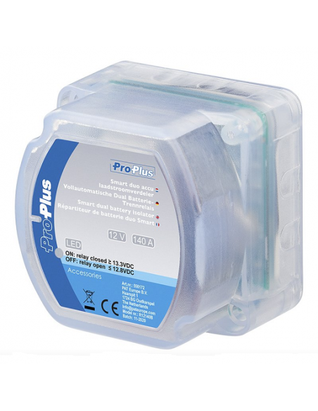Relais chargeur de batterie intelligent 12V / 140A Pro Plus