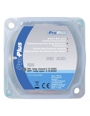 Separatore di carica della batteria intelligente 12V/140A Pro Plus