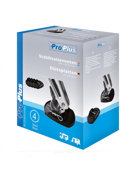 Stabilisatorbeinplatten Pro Plus 4 Einheiten