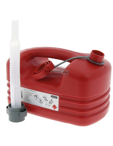 Jerrycan fuel tank container 5 liters