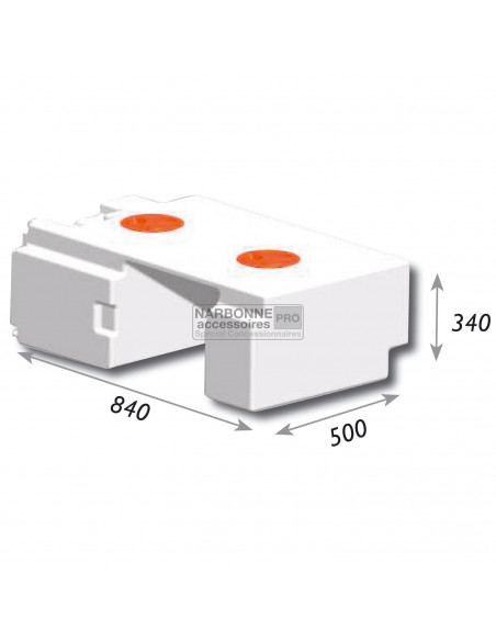 Serbatoio acqua 111 litri Boxer/Jumper/Ducato prima del 2006 Serbatoio acqua 111 litri Boxer/Jumper/Ducato prima del 2006