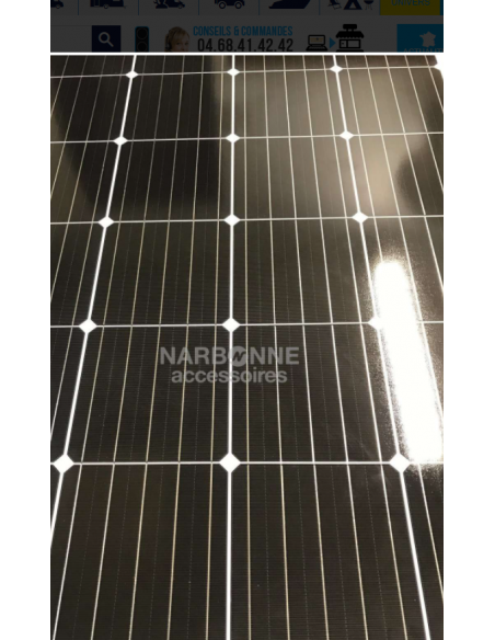 Pannello solare Appartamento 110W Inovtech con regolatore e passabile Pannello solare Appartamento 110W Inovtech con regolatore e passabile