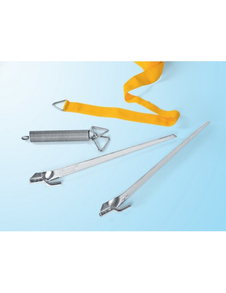 Set of 4 Tie Down pieces awning fixing straps, Fiamma