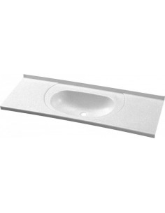Lavabo 900 x 310 con encimeras laterales