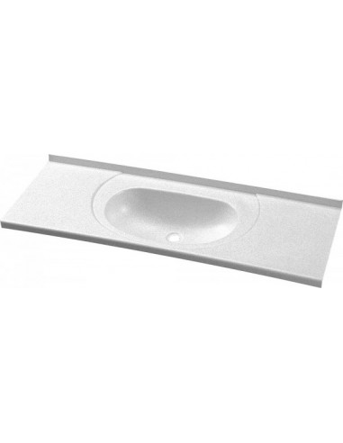 Lavabo 900 x 310 con encimeras laterales