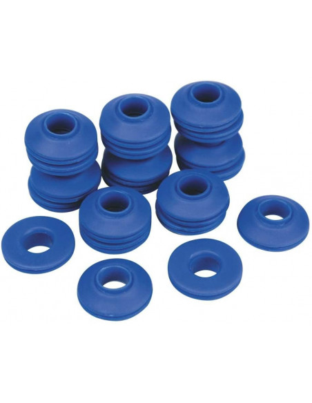 Pack de 10 ojales de plástico para toldo. Kampa